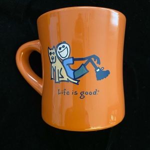NWOT Life is Good Stoneware Mug